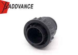 China 206044-1 TE Connectivity Black 14 Way Male Circular Plug Connector Housing factory