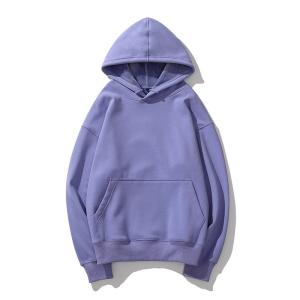 China Knitted Fabric Oversized Pullover Sweatshirt Plus Size Athletic Pullover Hoodie factory