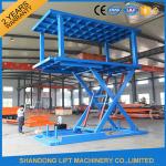 CE Double Parking Car Lift , Residential Garage Portable Car Hoist Equipment