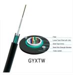 Arc Erosion Resistant Jacket GYXTW Self Support Aerial Cable 12 24 Core Single