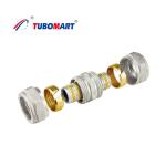 Cross Linked Polyethylene Male Compression Pipe Fittings Chrome Plated