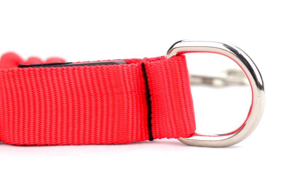 Led Safety Flashlight Pet Leashes Connect With Retractable Dog Leash
