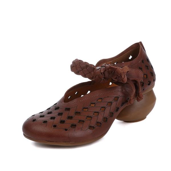 S305 Original Casual Hollow Single Shoes Women, Laser Carving Craftsmanship