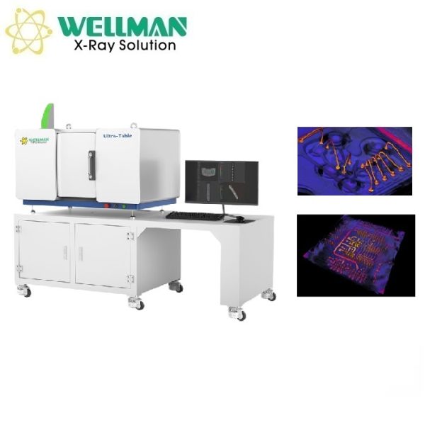 China 3D X Ray Inspection System For 300mm Samples With 3μM Resolution factory