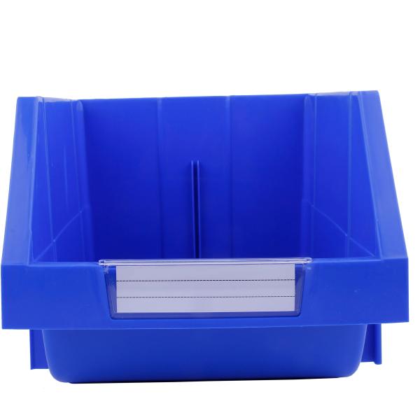 Semi-open Front Divisible Hanging Rack Plastic Parts Picking Storage Bin