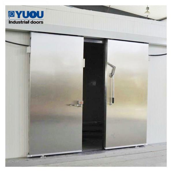 7000mm Cold Room Sliding Door Stainless Steel EPDM Thermal Insulation 150mm