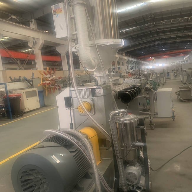 Single Screw PLA HDPE Water Pipe Extruder 100kg/H