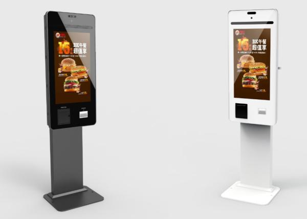 21.5 22 Inch Self Service Order Payment Kiosk Touch Screen For Chain Store /