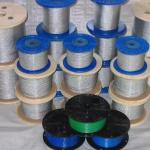 7x19 PVC Coated Stainless Steel Wire Rope Customized Length Bending Service 3/32