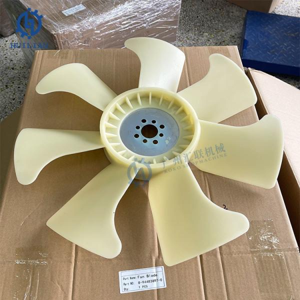 7 Blades 8-94483897-1 Cooling Fan Blades Excavator Diesel Engine For ZX220 ZX240