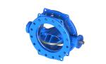 Stainless Steel Disc Double Eccentric Butterfly Valve UL Certificate Comply With