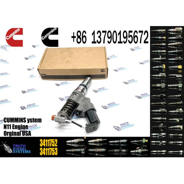 Diesel Fuel Injector 3411752 3411752RX 3411752PX Diesel Fuel Injector for Cummins ISM M11 ISM11 QSM11 Celect Plus Engine