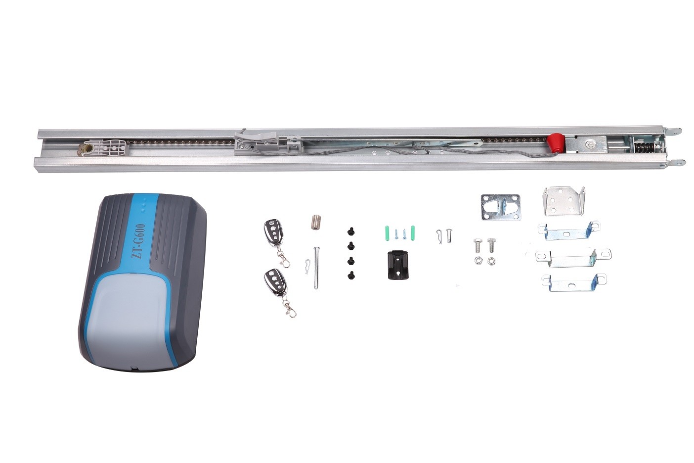 Automatic Sliding Chain Drive Garage Door Opener 800N Force 120W Rated Power