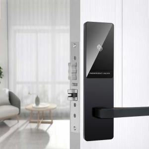 China Electronic Office Key Card door lock hotel system digital smart door lock with door handle factory
