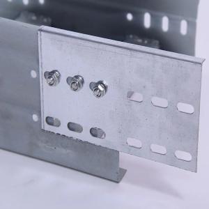 China Galvanized Steel Cable Tray Fittings With Mounting Hardware Fire Resistant Customizable factory