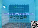 Sky Blue 5x5m Inflatable Tent For Advertising , 4 Season Outdoor Tent