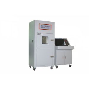 UL 2054 PLC Touch Screen Nail Penetration Puncture Testing Machine For Battery
