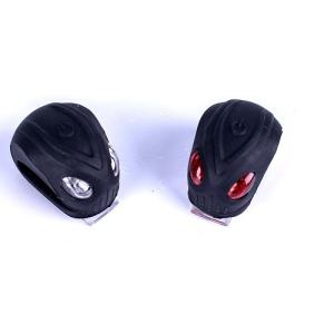 China CR2032 Battery Road Cycling Lights 2 LED , IPX4 Road Bike Head Light factory