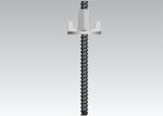 Tenisle Load 250kN Cross Sectional Area 250mm2 T20 Concrete Form Tie Rods