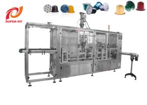 China SKP-2 Nespresso Coffee Capsule Filling Sealing Packing Machine factory