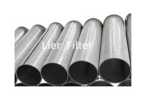 China High Precision 316L 1um Standard Sintered Metal Mesh Filter Cartridge factory