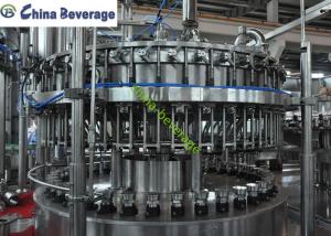 China Carbonated Soft Drink Filling Machine , Beverage Filling Machine 18000 BPH 3 In 1 factory