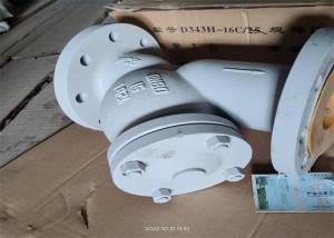 China 500mm 1.0 Mpa Pressure Y Type Strainer Valve In Metallurgy factory