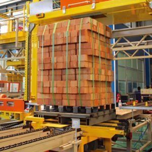 Unloading Grouping Brick Packing Machine Automatic Brick Making Machine