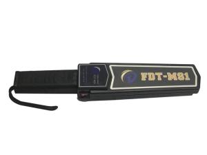 China OEM Airport Hand Held Metal Detector With Audio Light Alarm factory