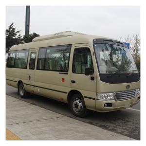 China ISO 7m 22-26 Seats Diesel Coaster Buses 5 Gears Forward factory