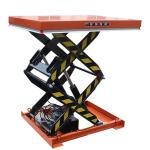 1000kgs Hydraulic Scissor Lift Table Orange Heavy Duty Scissor Lift