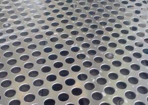 China Wear Resisting Round Hole Punched Metal Sheet For Soundproof Walls factory
