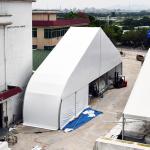 Hengnuo Curved Event Tent TFS Flame Restardant B1 Outdoor Tennis Court