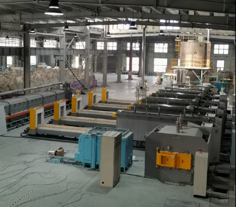Industrial Continuous Mesh Belt Atmosphere Furnace And Kiln Systems For Ceramic Production Non Standard