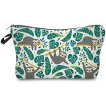 Girls Zipper Closure Polyester Cosmetic Bag For Travel