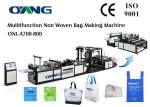 CE Certification Ultrasonic Sealing PP Woven Bag / Non Woven Cloth Bag Making