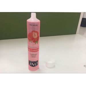 130g Transparent Plastic Barrier Laminated Toothpaste Tube With Smooth Screw