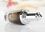 Black Cosmetic Glass Bottles Lotion Bottle Set Cream Jar 50g Cartons Packing