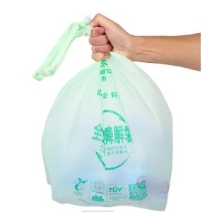PBAT Biodegradable Reusable Shopping Bags Environmentally Friendly