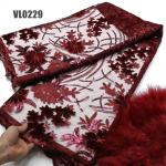 wholesale price african velvet lace fabric for wedding party