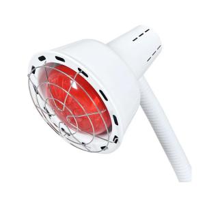 China Double Light Bulb Physiotherapy Infrared Lamp Pain Relief 360 Degree Rotation factory