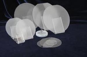 China LED Grade Sapphire Substrate Single Crystal Wafer 2 Inch - 6 Inch factory