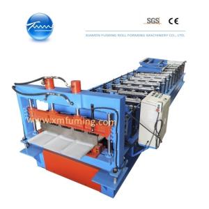China Container Roof Roll Forming Machine 7.5KW Precise Cutting Length factory