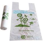 100% Biodegradable plant-based shopping bag, charity donation bags for cloths