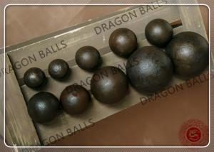 China Mining Forged Steel Grinding Balls Low Breakage High Surface Hardness factory