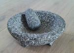 Kitchen Spice Grinding Stone Mortar And Pestle Press Garlic Pounder 20cm