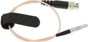 China 24 Inch Straight Red Epic Timecode Cable Lemo 00B 4 Pin To BNC Male factory