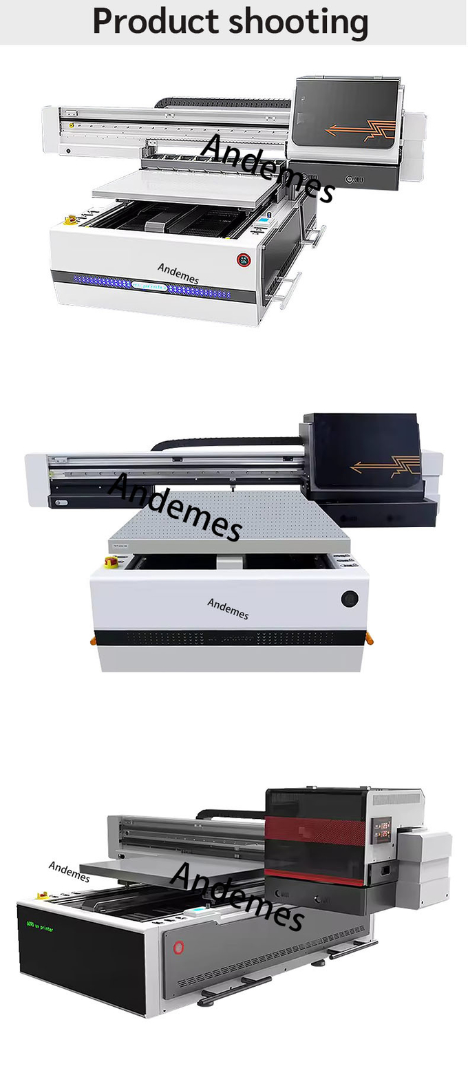 Automatic 6090 Flatbed UV Ink Printer With USB 2.0 / Ethernet Interface