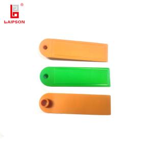 China 98MM TPU RFID 860mhz TPU Customized Breed Population Goat Cattle Ear Tags For Farm factory