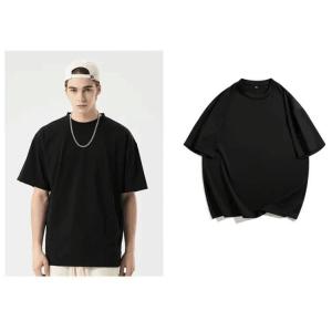 China Oversize Cotton Blank Heavyweight Youth Uniform Oversize Streetwear Custom T-Shirt factory